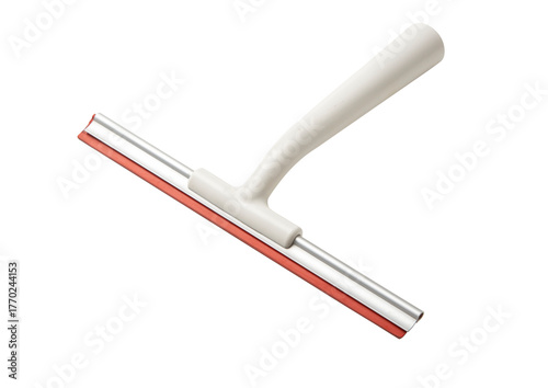 Glass squeegee isolated on transparent background