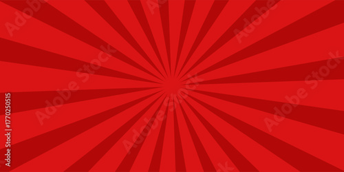 Comic background with red color