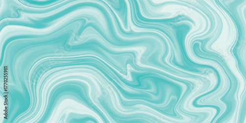 Abstract turquoise marble texture background fluid art great for backdrops and wallpapers