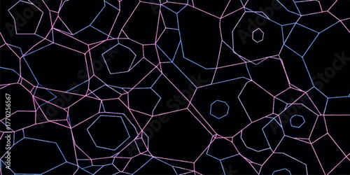 Abstract geometric network background polygonal shapes with connected lines modern vector illustration for technology and science concepts