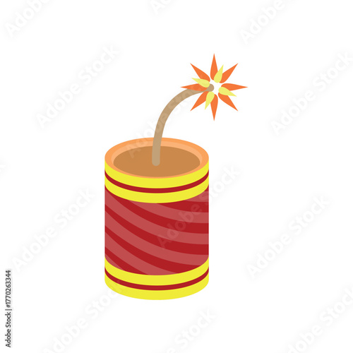 Firecracker Illustration