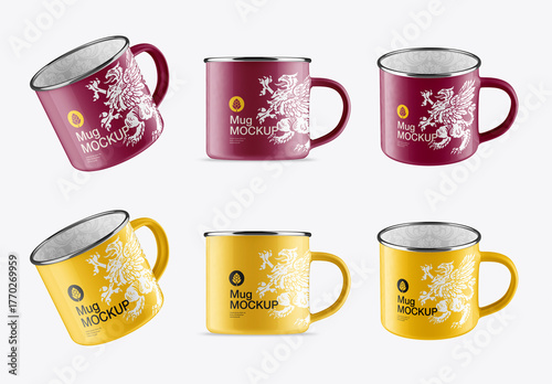 Metal Mug Mockup