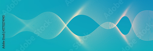 vector Abstract background light blue modern corporate concept with light yellow color pattern can be edited wavy.