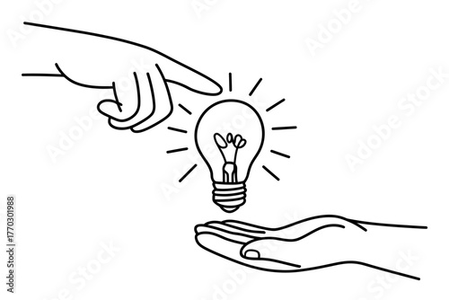 Black and white film reel icon for movie concept