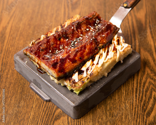 Fototapete お好み焼き（鰻）