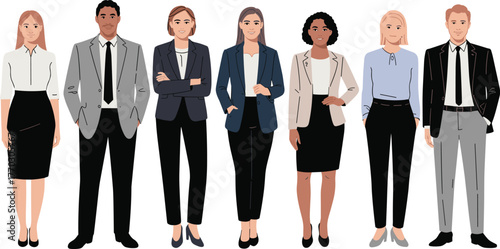 group of business people