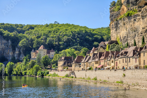 La Roque-Gageac et la Dordogne
