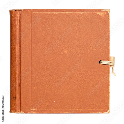 Vintage Leather Diary: A worn, leather-bound diary, its aged cover whispering tales of untold stories, preserved memories, and secret thoughts.