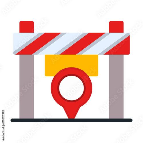 Road Obstruction Icon