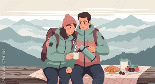 Romantic Getaway On Top Of The Mountain For Hiking Lovers