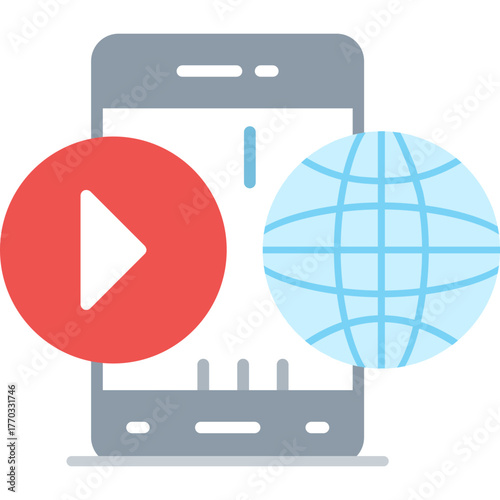 Video Icon Vector Element