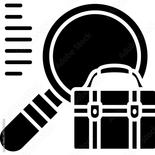 Job Seeker Icon Vector Element