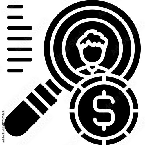 Headhunting Icon Vector Element
