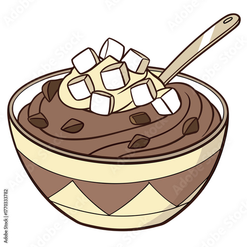 High angle view of cupcakes on table