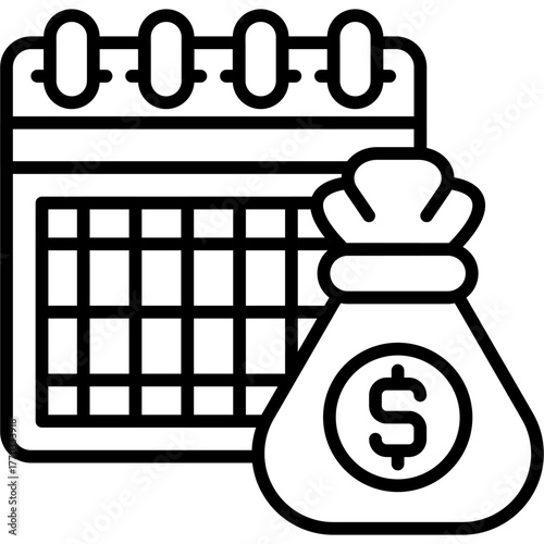 Calendar Icon Vector Element