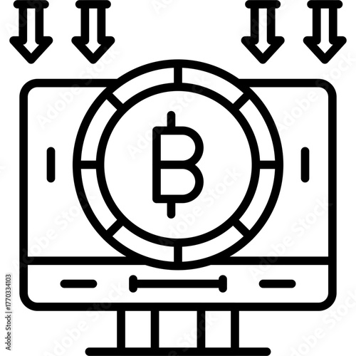 Loss Icon Vector Element