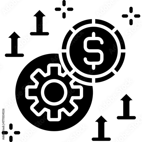 Financial Advisor Icon Vector Element