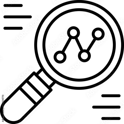 Analytics Icon Vector Element