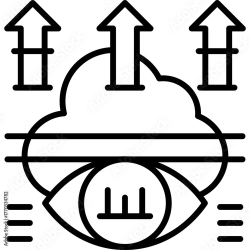 Analytics Icon Vector Element