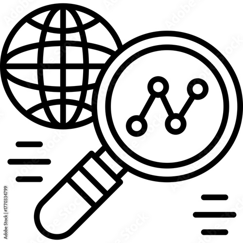 Analytics Icon Vector Element