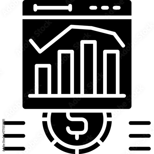 Analytics Icon Vector Element