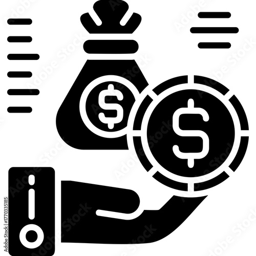 Monetary Icon Vector Element