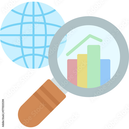 Analytics Icon Vector Element