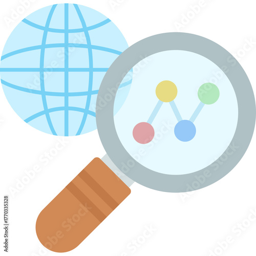 Analytics Icon Vector Element