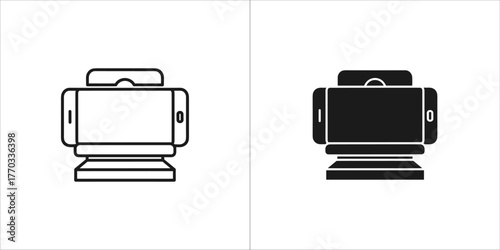 Smartphone gimbal stabilizer icon