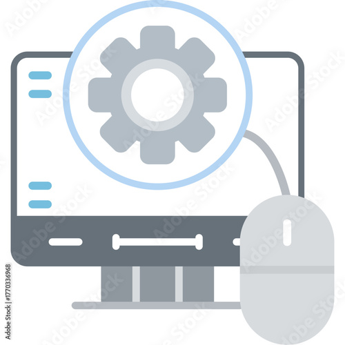Web Optimization Icon Vector Element