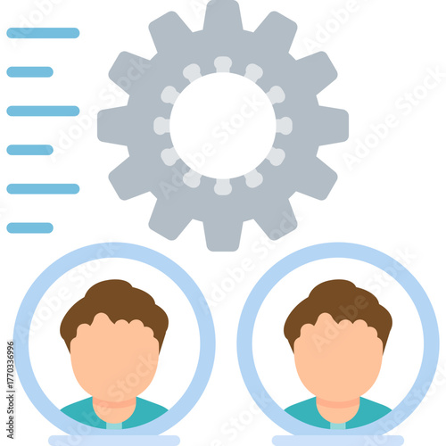 User Engagement Icon Vector Element