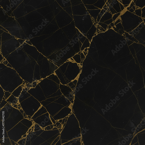 Black gold marble texture dramatic luxury abstract background dark