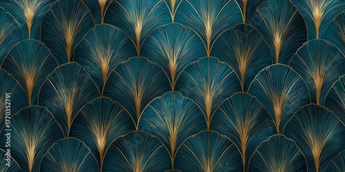 Art deco great Gatsby pattern