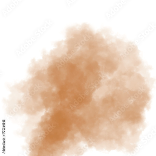 Abstract fiery smoke texture subtle orange hues dynamic swirls amorphous cloud formations