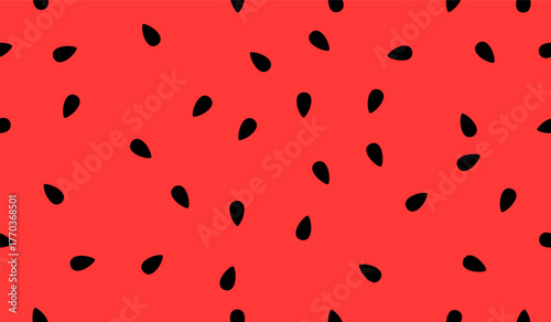 Cute watermelon fruits pattern background vector design