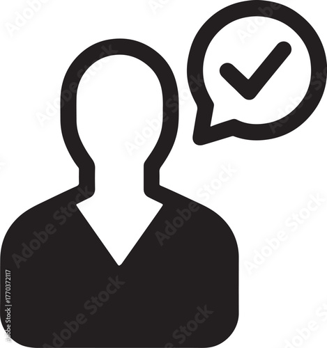 Coaching and mentorship icon vector illustrating guidance, learning, and professional development concept.