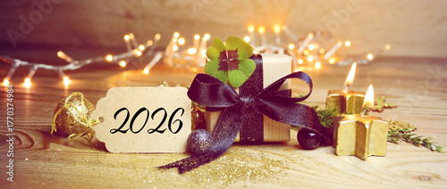 New Year 2026 background ba...