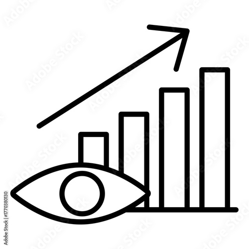 vision outline icon