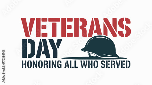 Veterans Day Helmet Tribute Honoring All Who Served