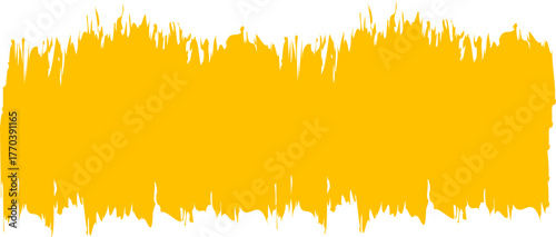 Grunge brush stroke, abstract paint ink texture black flat and line style brush marks, rough paint splatter, dry brush smudge and smear vector illustration design.