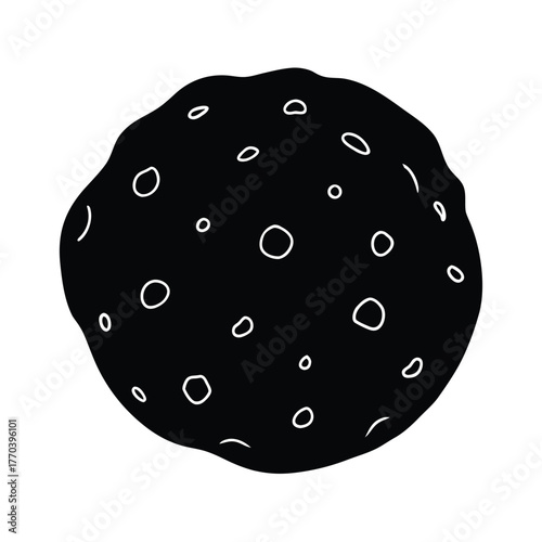 Chocolate Chip Ghriba Cookie Close Up