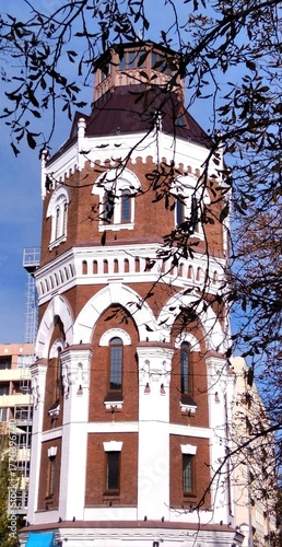 Belle tower of the Mariupol, Russia 