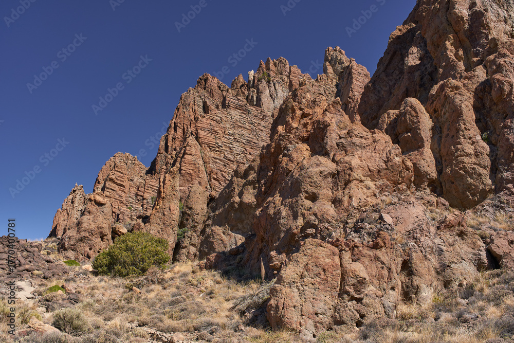 Fototapeta premium Dramatic rock cliffs at Roques de Garcia