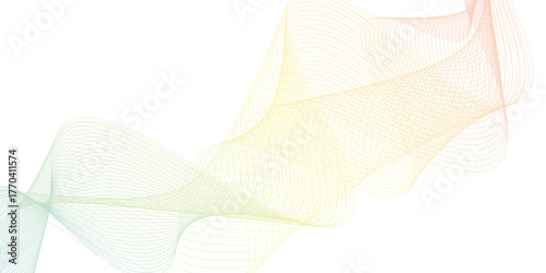 Abstract digital Stunning Visual Representation of gradient Colorful Waves and Stylized Line Art with Blended Dots, and Fluid Patterns That Evoke Modernity and Creative Expression"