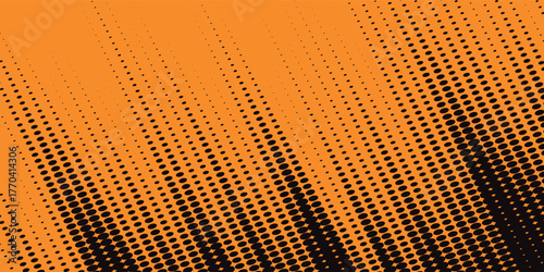 orange black brush Car sticker wrap pattern banner abstract sporty lines black orange color combination grunge brush pattern racing motorsport design, Eps 10.