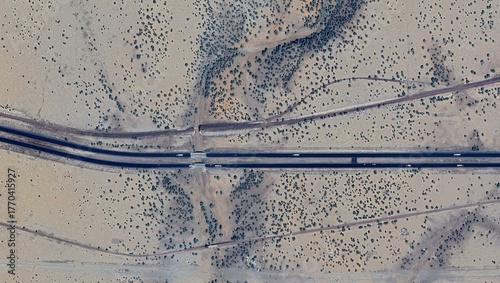 Route 66, USA: Classic Road Trip View of Desert Highway, Nostalgia, and Open American Landscape