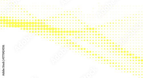 abstract yellow halftone 