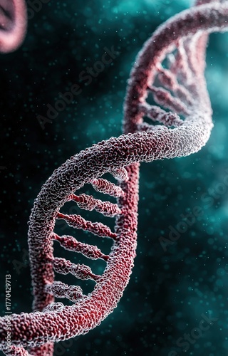 Discover the intricate beauty of the DNA double helix, symbolizing life's code and scientific discovery.