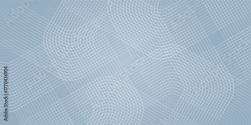 Vector hexagon lines on gray background. Geometric stripe line art design good futuristic vector template graphic