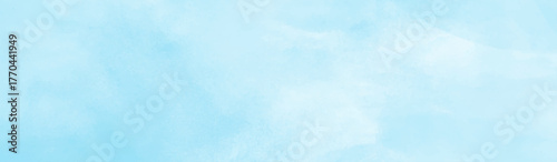 Abstract sky blue texture background. Creative design with grunge aquarelle paper textured, Blue texture vector background with sky and clouds for cover design, flyer, poster, banner.